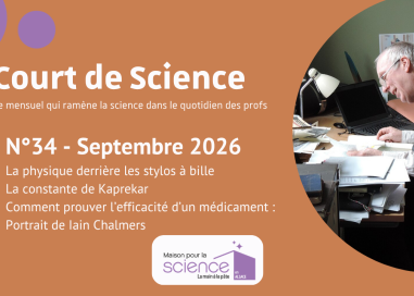 Le Court de science de septembre