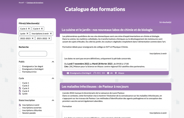 Les Formations 2024-2025 de la MSA