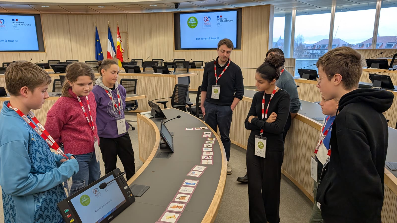 "Animation du "Temps des déchets" pour les écodélégués"